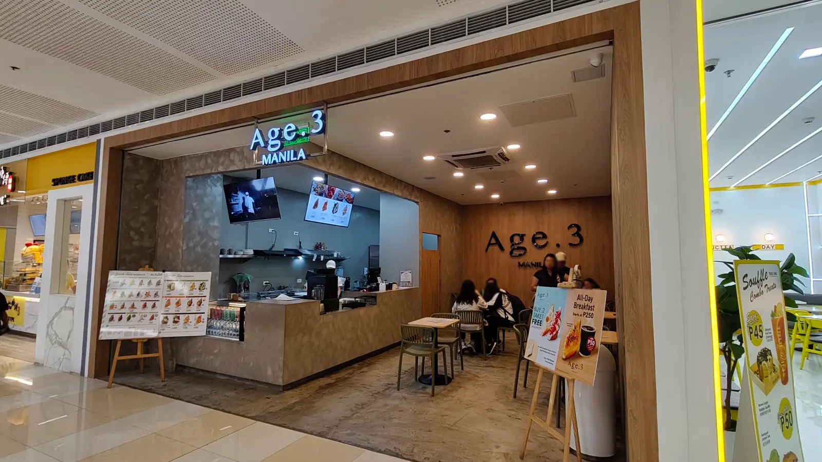 AGE.3 MANILA in SM City North EDSA